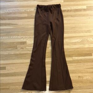 Brown Flared Women's Pants
